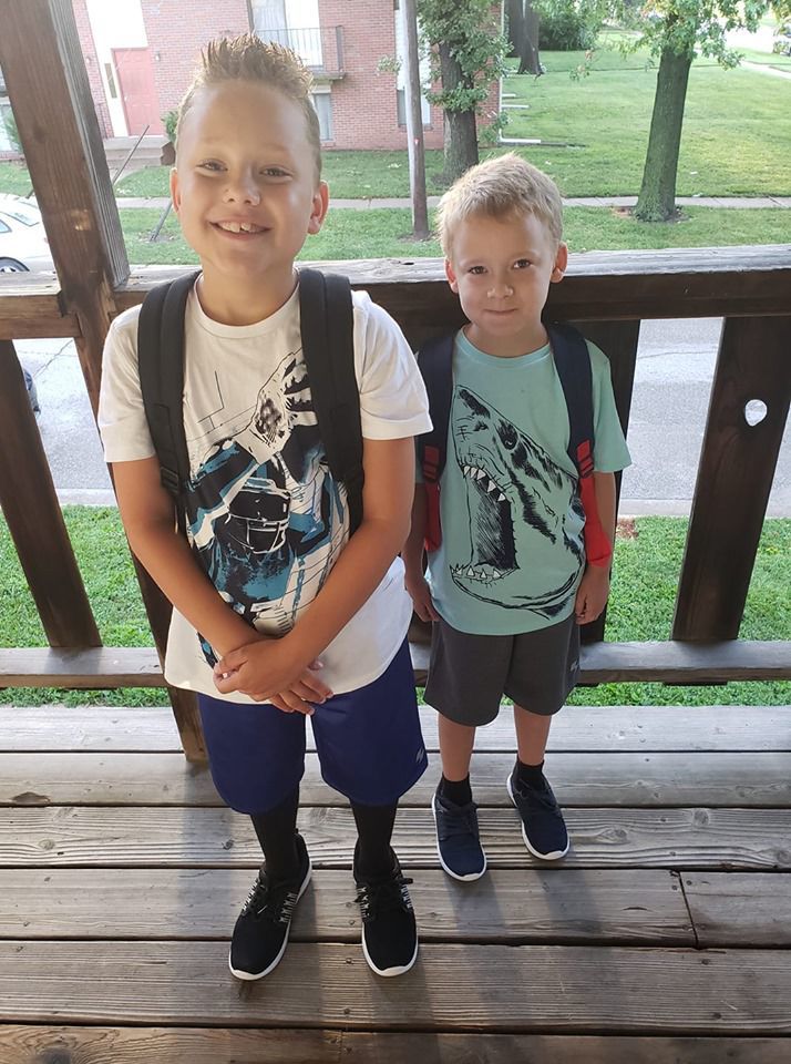 3rd and 1st grade Huntington Elementary